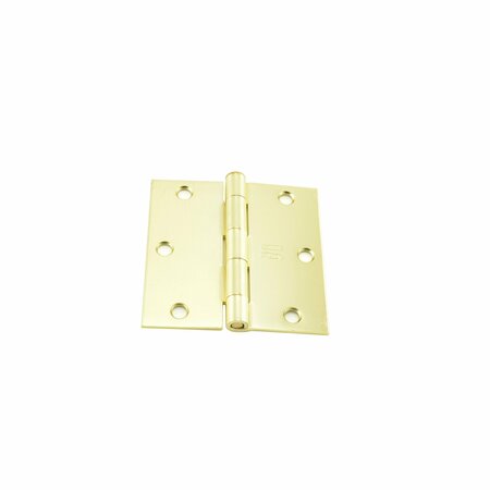 BEST HINGES 3-1/2in Steel Full Mortise Standard Weight Swing Clear Hinge for Square Edge Doors # 054505 F24831226D